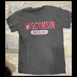 WI Badgers Collegiate T Shirt